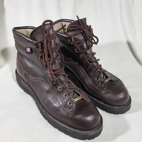 Danner Explorer Boots Brown Leather Gore-Tex USA 45200 Men's 9.5 D - Picture 1 of 12